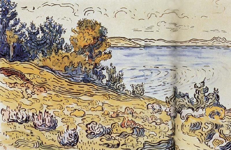 Paul Signac The coastal path